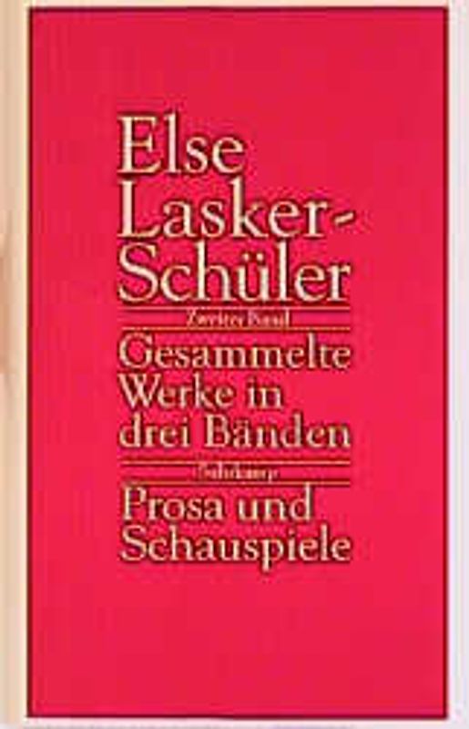 Gesammelte Werke in drei Bänden