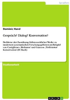 Gespräch? Dialog? Konversation?