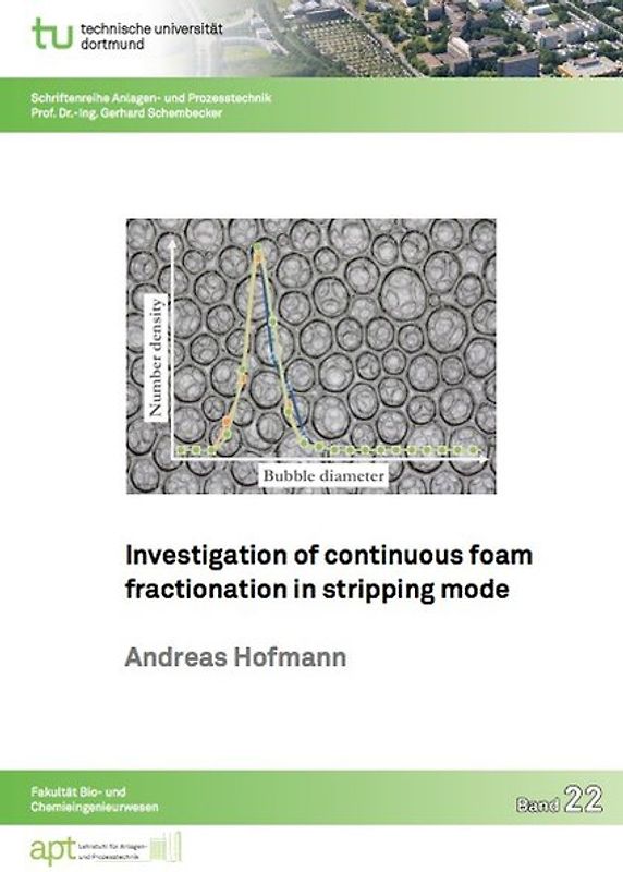 Investigation of continuous foam fractionation in stripping mode