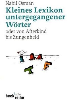 Kleines Lexikon untergegangener Wörter