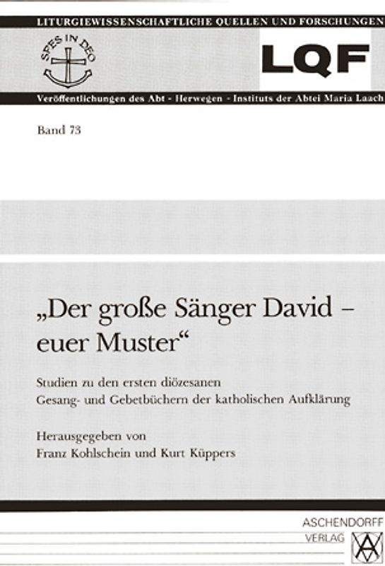 Der grosse Sänger David - euer Muster