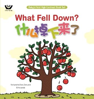 What Fell Down? 什么掉下来了 (Bilingual Chinese with Pinyin and English - Simplified Chinese Version) (Baby's First High Contrast Book Set: 婴儿第一套视觉翻翻书, Band 2)