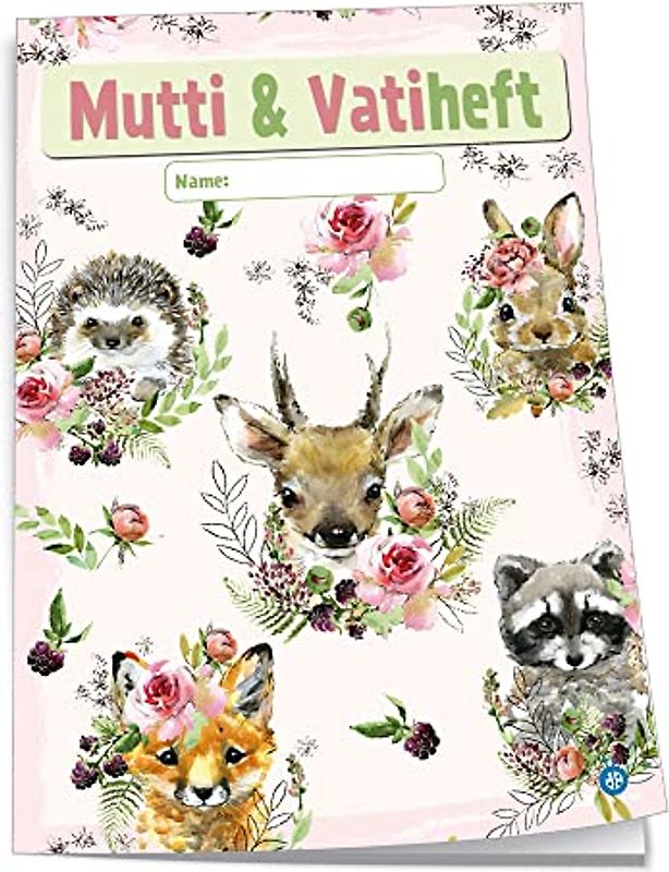 Trötsch Mitteilungsheft Muttiheft Vatiheft Waldtiere: Mitteilungsheft Elternheft Erinnerungsheft