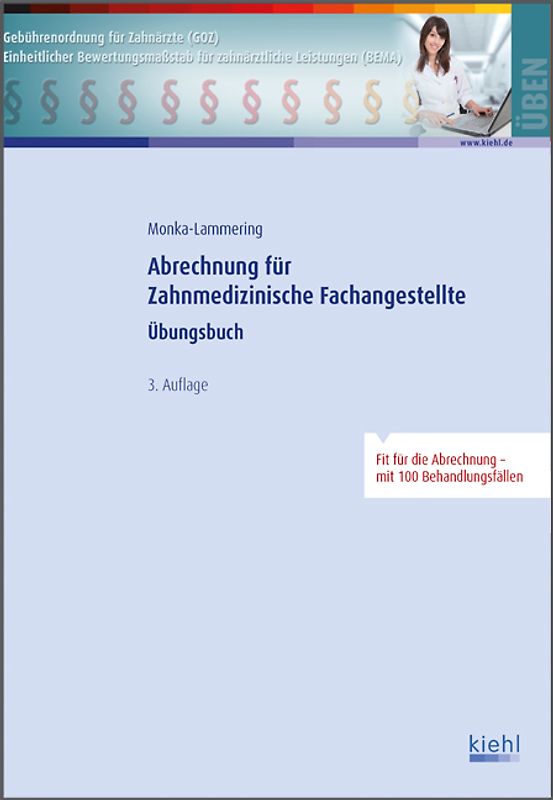 Abrechnung für Zahnmedizinische Fachangestellte. Übungsbuch