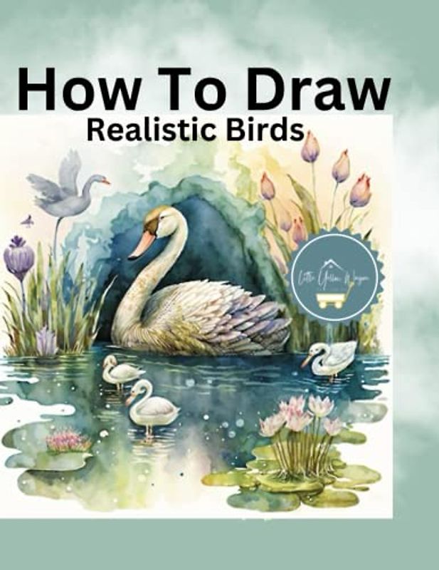 How To Draw Realistic Birds: For Ages 8-12 & Adults too