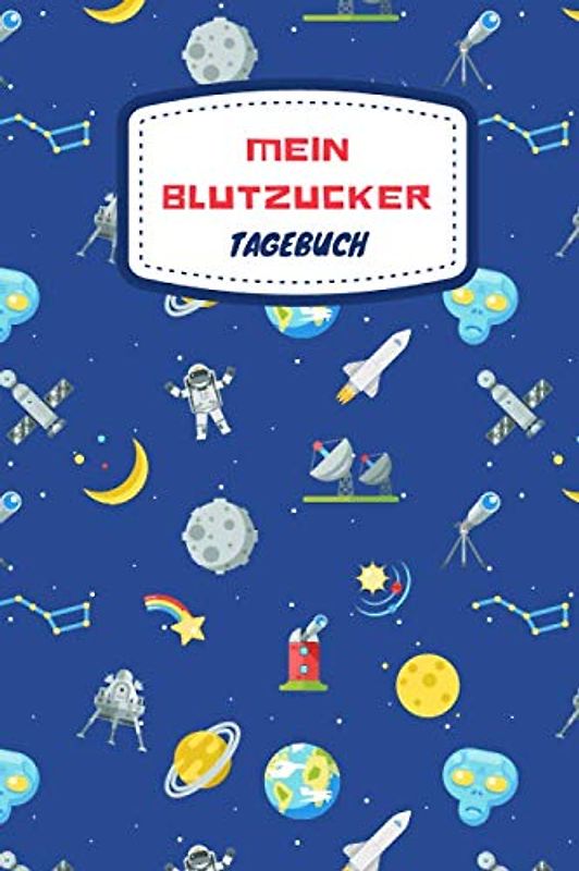 Mein Blutzucker Tagebuch: Diabetes Logbuch für Kinder | 53 Wochen | DIN A5
