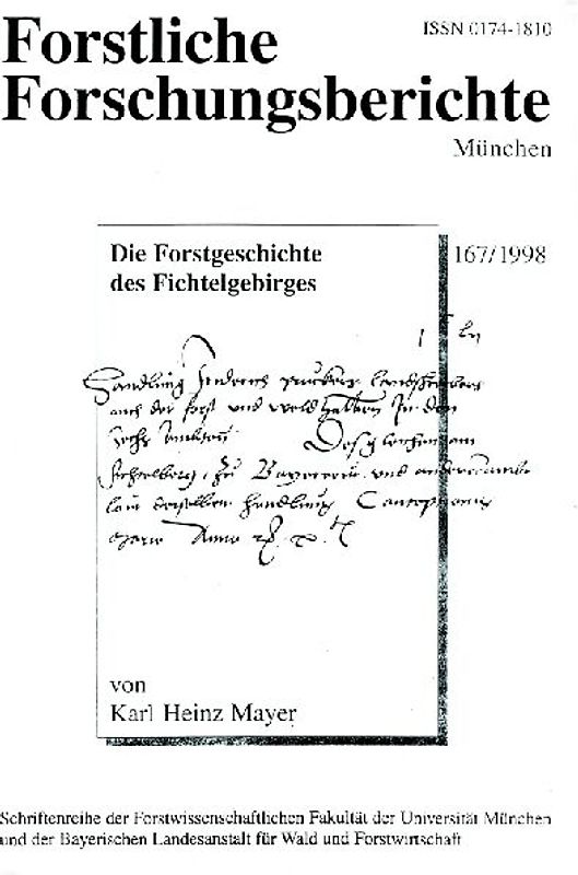 Die Forstgeschichte des Fichtelgebirges