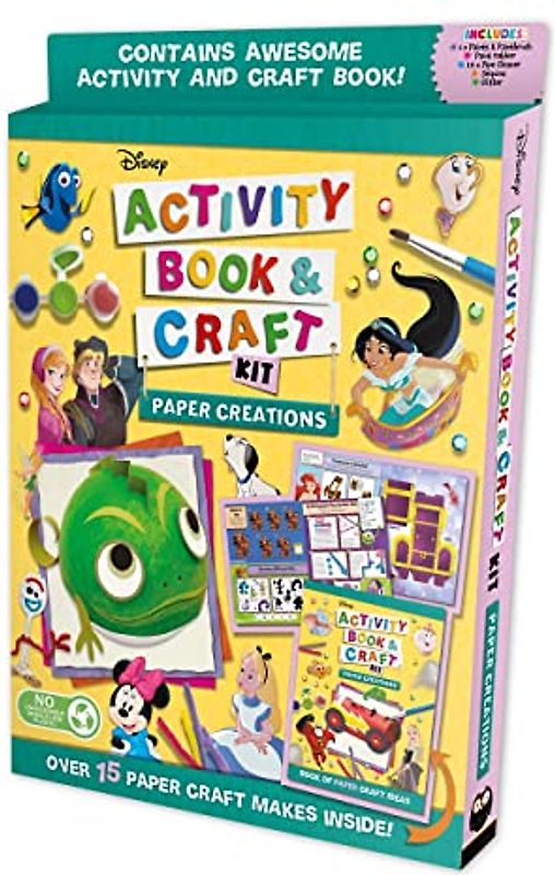 Disney: Activity Book & Craft Kit Paper Creations