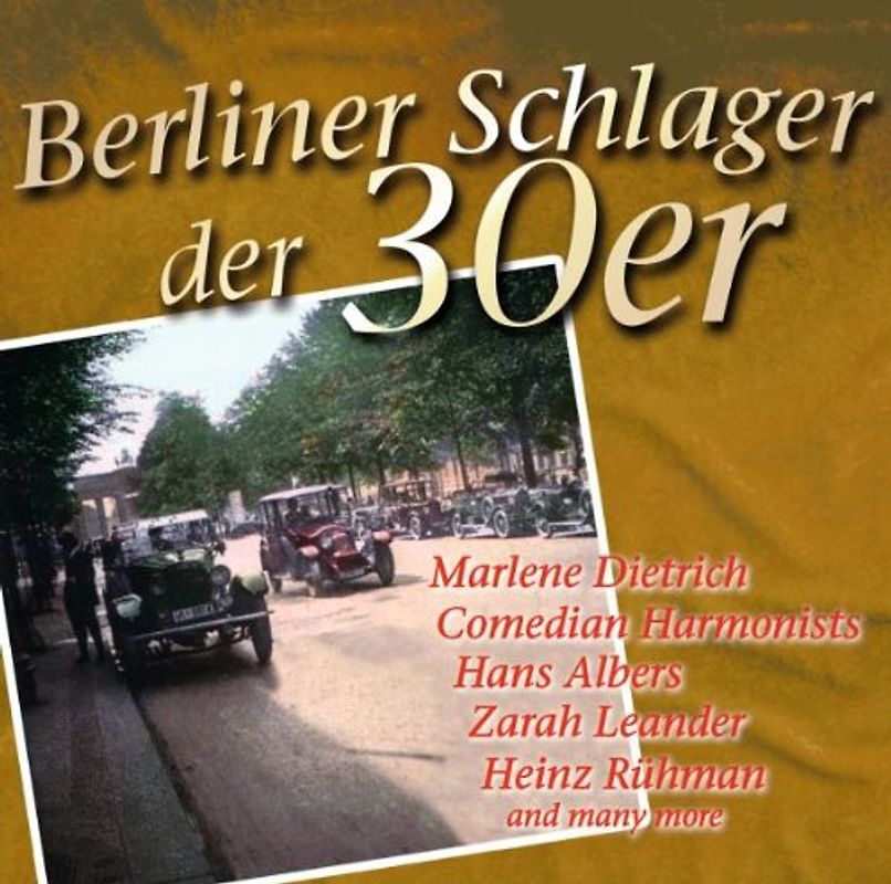 Various - Berliner Schlager der 30er