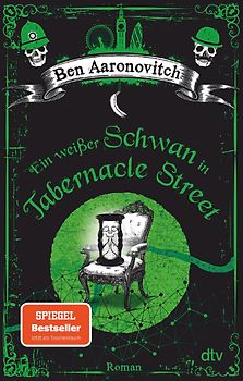 Ein weißer Schwan in Tabernacle Street