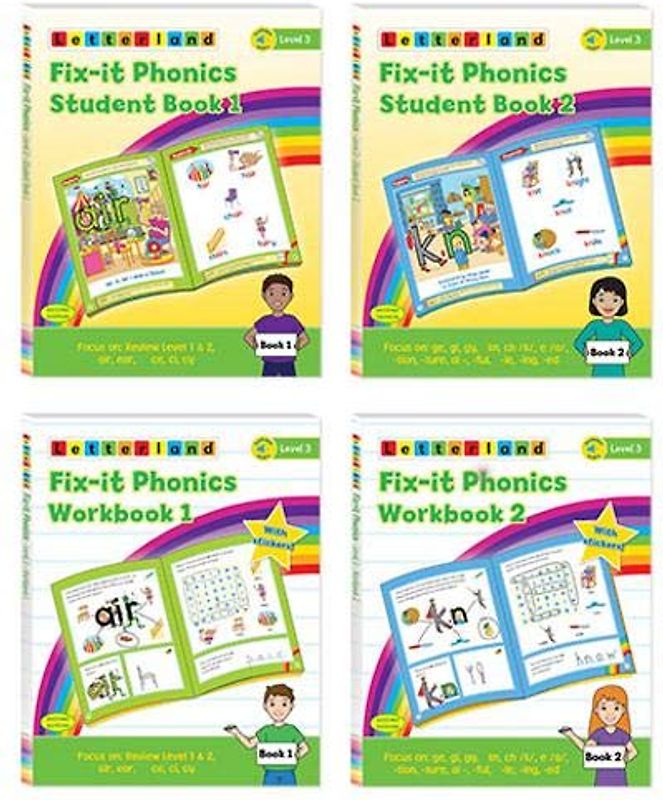 Fix-it Phonics - Level 3 - Student Pack (2nd Edition)