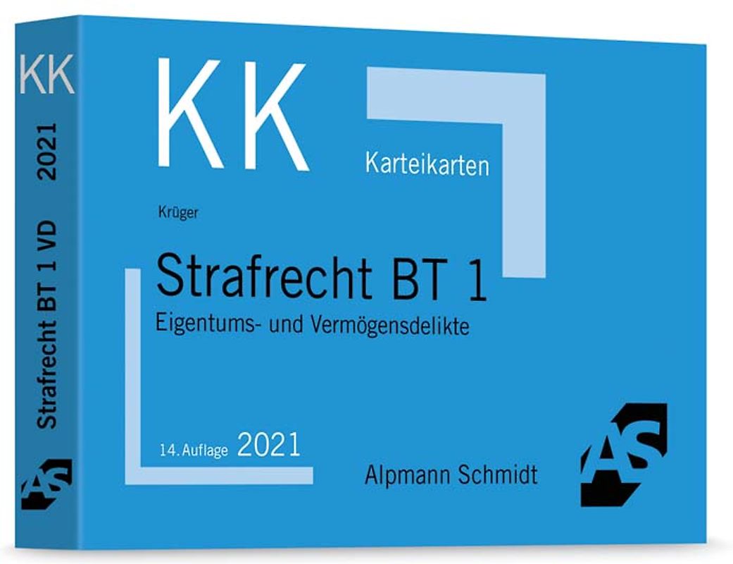 Karteikarten Strafrecht BT 1