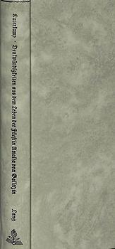 Denkwürdigkeiten aus dem Leben der Fürstin Amalia von Gallitzin, geborenen Gräfin von Schmettau