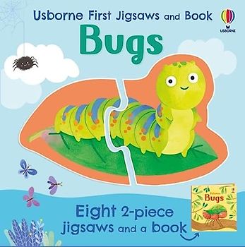 Usborne First Jigsaws: Bugs (Usborne First Jigsaws And Book)