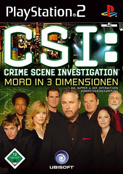 CSI - Crime Scene Investigation 3 - Mord in 3 Dimensionen PlayStation 2