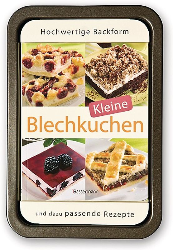 Kleine Blechkuchen-Set