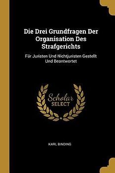 Die Drei Grundfragen Der Organisation Des Strafgerichts: Für Juristen Und Nichtjuristen Gestellt Und Beantwortet