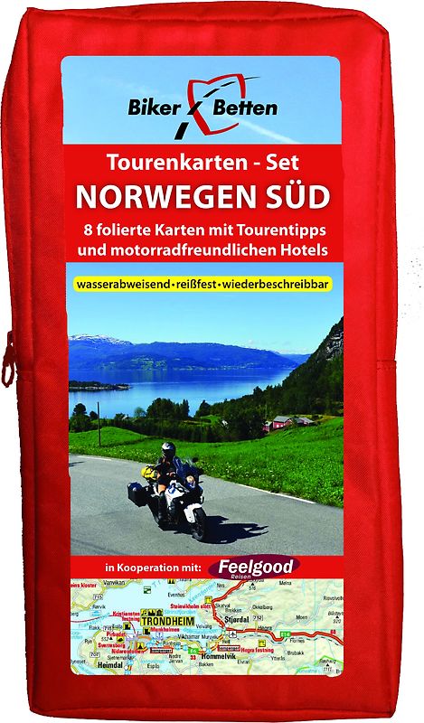 Tourenkarten Set Norwegen Süd (FolyMaps)