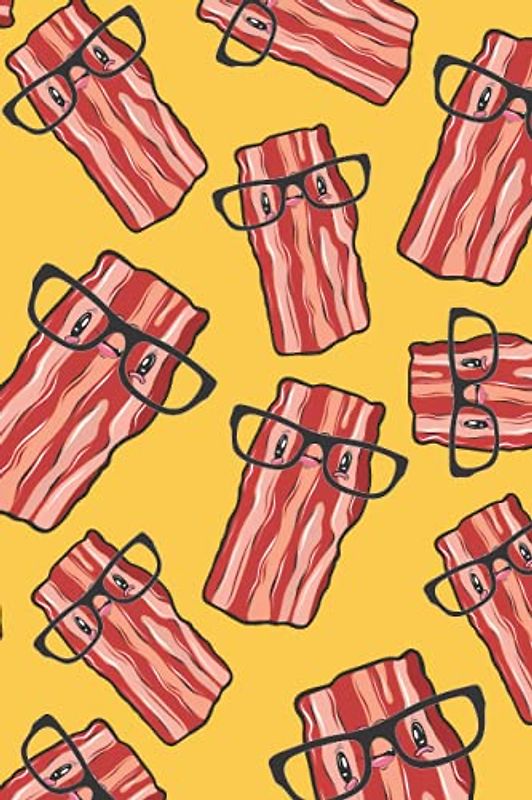 Shades of Kawaii Notebook: Cute Bacon