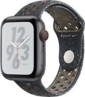 Apple Watch Nike+ Series 4 44 mm caja de aluminio gris espacial con correa deportiva Nike cielo de medianoche M/L [Wi-Fi + Cellular]