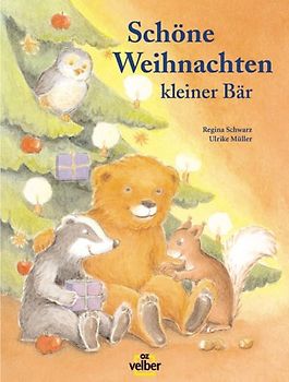 Schöne Weihnachten, kleiner Bär