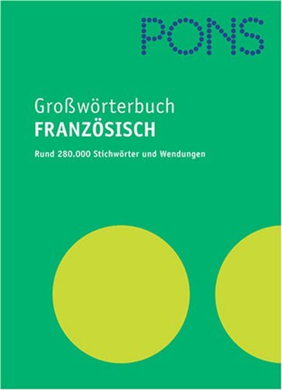 PONS Grosswörterbuch