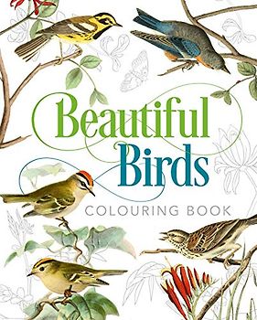 Beautiful Birds Colouring Book (Arcturus Classic Nature Colouring)
