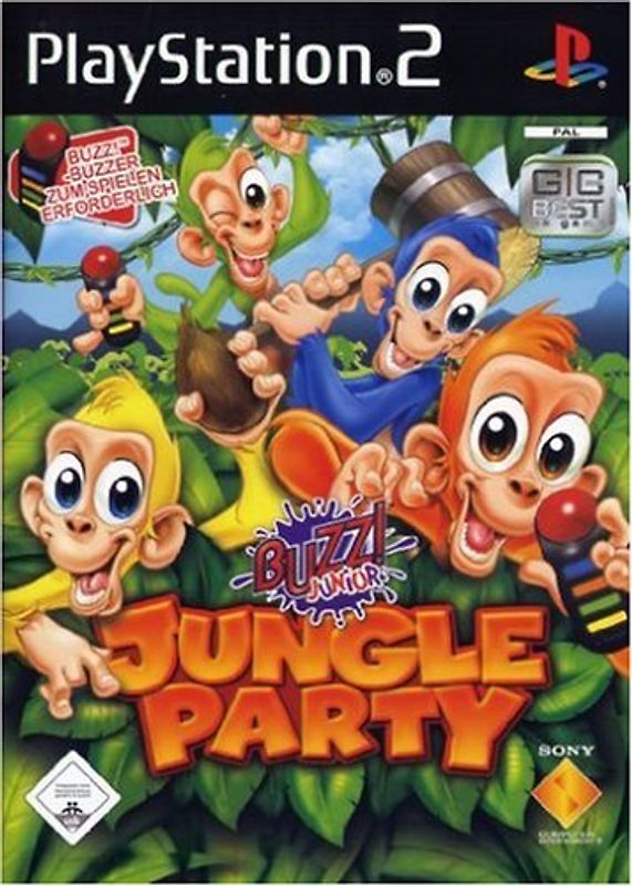 Buzz! Junior: Jungle Party [Bundle Copy] PlayStation 2