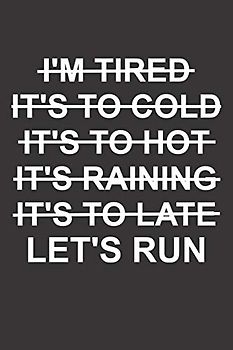 Mein Lauftagebuch: Trainingstagebuch für Läufer und Jogger ♦ Lauflogbuch für über 200 Einträge ♦ 6x9 Format I Motiv: Let's Run - Laufen, Marathon