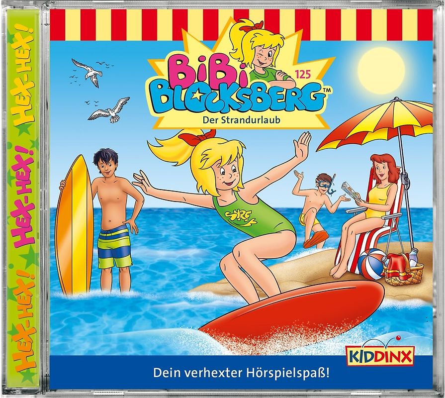 Bibi Blocksberg - Folge 125: Der Strandurlaub [Audio CD]
