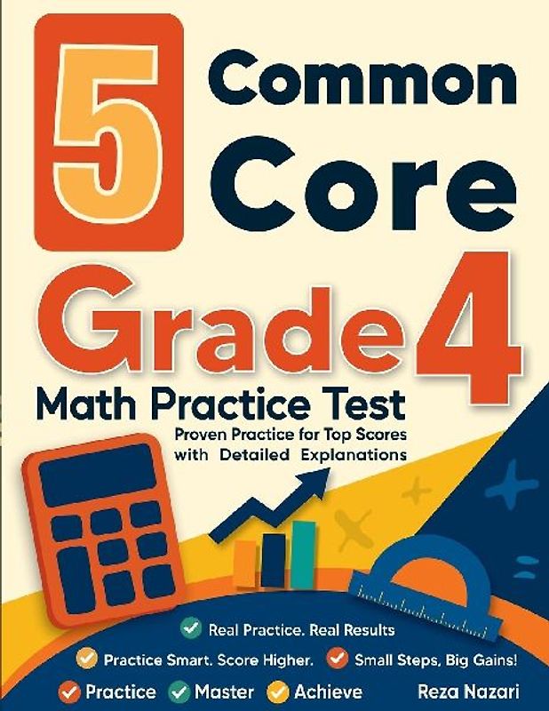 5 Common Core Grade 4 Math Practice Tests