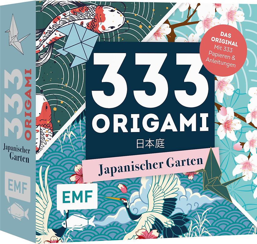 333 Origami – Japanischer Garten – Zauberschöne Papiere falten für Japan-Fans