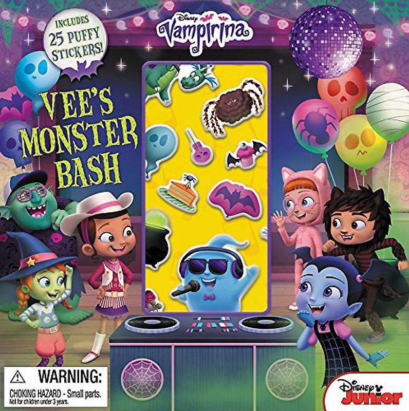 Vampirina Vee's Monster Bash: With Puffy Stickers!