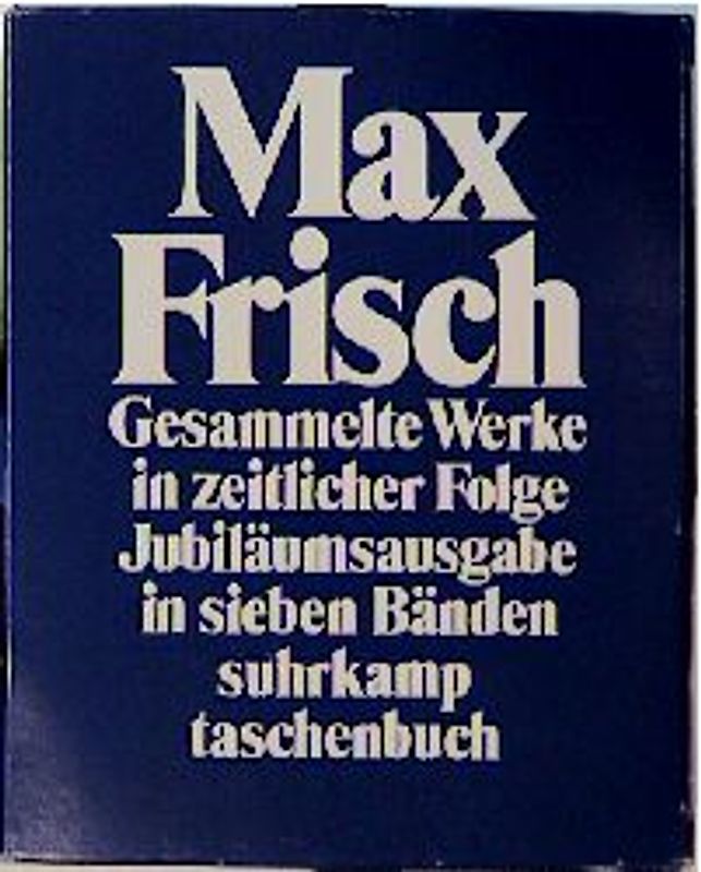 Gesammelte Werke in zeitlicher Folge, 7 Bde., Jubil.-Ausg