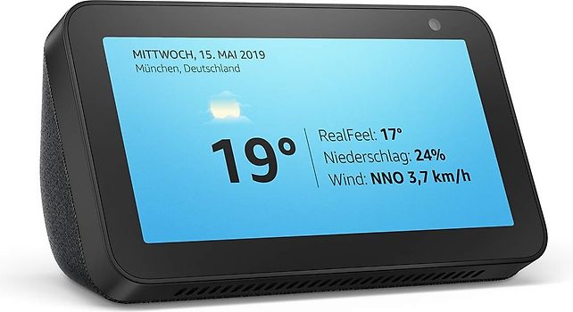 Amazon Echo Show 5 noir