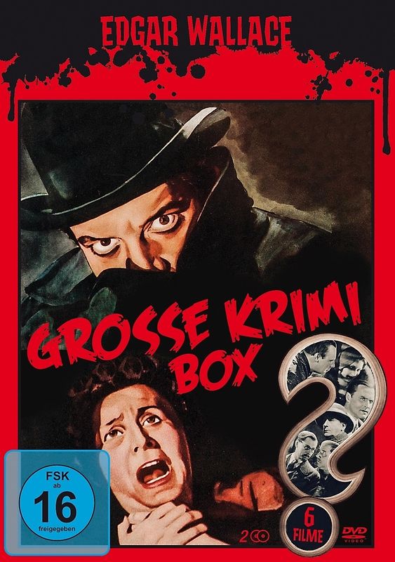 Edgar Wallace - Große Krimi-Box [2 Discs] DVD