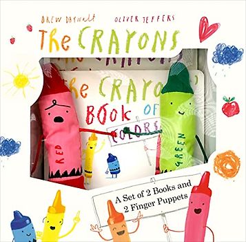 The Crayons: A Set of Books and Finger Puppets: A Set of 2 Books and 2 Finger Puppets