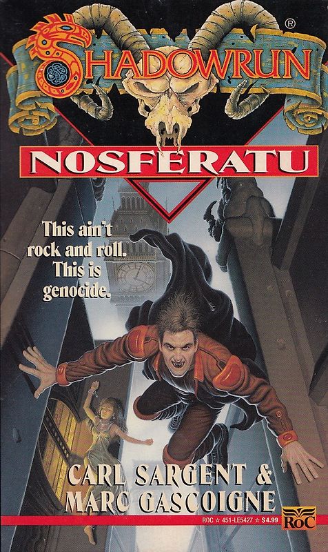 Shadowrun: Nosferatu - Carl Sargent & Marc Gascoigne [Paperback]