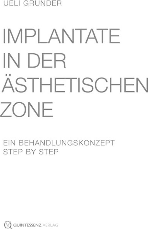 Implantate in der ästhetischen Zone
