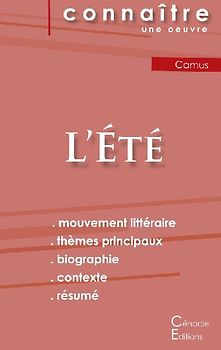 Fiche de lecture L'Été de Albert Camus (Analyse littéraire de référence et résumé complet)