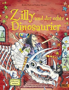 Zilly und der echte Dinosaurier. Vierfarbiges Bilderbuch