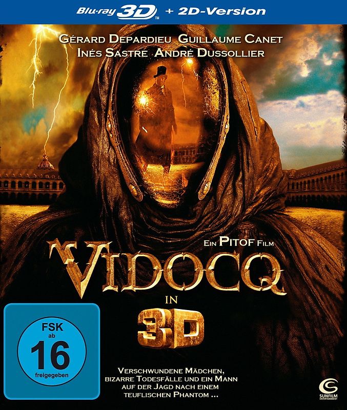 Vidocq [3D Blu-ray + 2D Version] 3D Blu-ray Disc