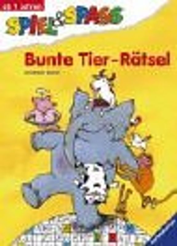 Bunte Tier-Rätsel