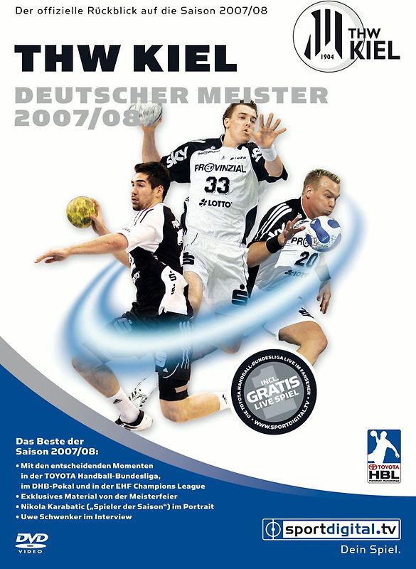 THW Kiel - Deutscher Meister 2007/08 DVD