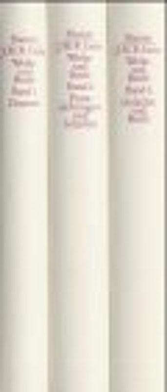 Werke und Briefe in drei Bänden