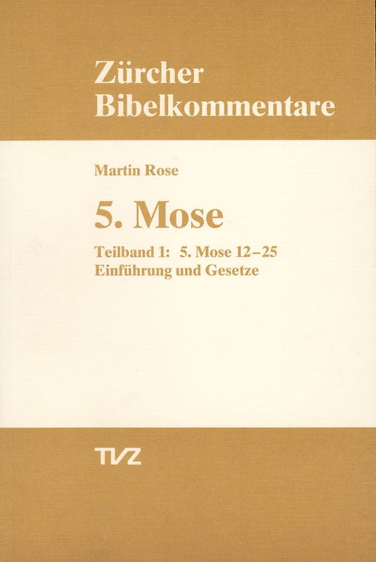 5. Mose Deuteronomium