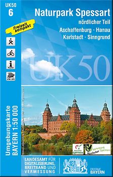 UK50-6 Naturpark Spessart nördlicher Teil