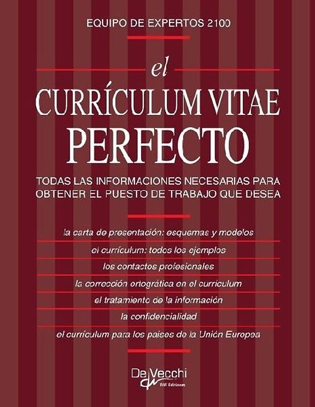 El currículum vitae perfecto