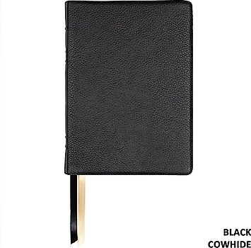 Lsb Giant Print Reference Edition, Paste-Down Black Cowhide