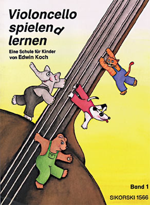 Violoncello spielen(d) lernen. Eine Schule für Kinder / Violoncello spielen(d) lernen. Band 1